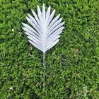 Silber blätter Tropische Palmen pflanze Hawaiiani scher Stil Faux Leaf