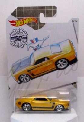 2019 Hot Wheels Larry Wood 50 1969-2019 Series '69 Ford Mustang - Image 1 of 4