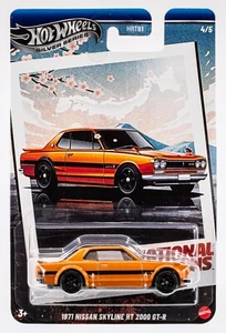 2025 Hot Wheels National Icons #4 1971 Nissan Skyline HT 2000 GT-R ORANGE | FSC - Picture 1 of 1