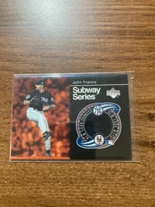 2001 Upper Deck Subway Series John Franco Mets - Picture 1 of 1