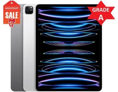 Apple iPad Pro 11" 4th - 128GB 256GB 512GB 1TB 2TB, Wi-Fi - Very Good - Image 1 of 4