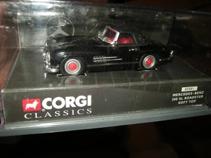 1:43 Corgi Mercedes-Benz 300 SL Roadster techo blando en VP - Imagen 1 de 2