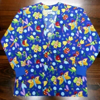 S.C.R.U.B.S.-100% COTTON-CARDIGAN JACKET-SMALL-NEW - Image 1 of 4