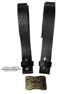 Authentic Leather Belt, Rock, Punk, Biker, Gothic, 4 sizes avalaibles - BLT 104
