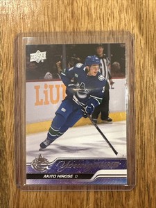 2023-24 UD Upper Deck Series 1 Young Guns - 242 Akito Hirose Canucks