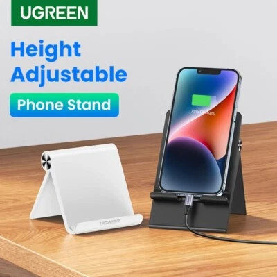 Phone Stand Tablet Holder for Desk Universal Adjustable Phone iPad Cradle Ugreen - image 1 of 4