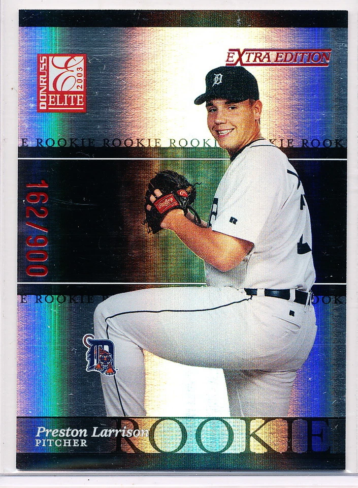 2003 DONRUSS ELITE #41 PRESTON LARRISON RC 162/900 - DETROIT TIGERS - Image 1 of 1