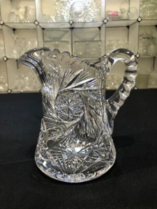American Brilliant Cut Pitcher by Rogaska Crystal - Picture 1 of 7