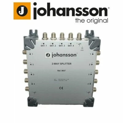 5 x Johansson 9937 Splitter 2 Way  4 x Satellite + 1x Terrestrial - Image 1 of 3