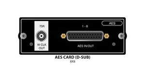 Soundcraft AES/EBU 8x8 D Type Card with Word Clock - Picture 1 of 1
