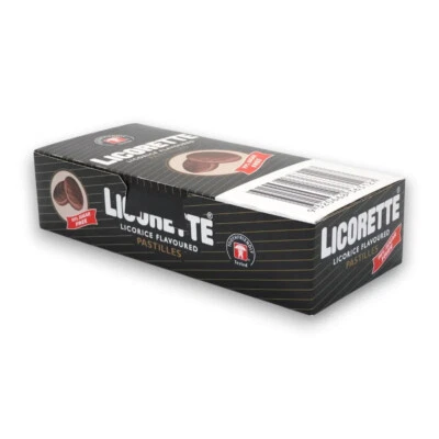 Licorette - Licorice Flavoured Pastilles (Display unit | 18 x 25g boxes) - image 1 of 4