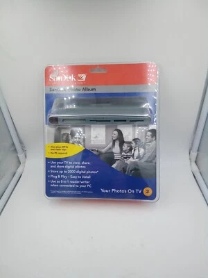 SANDISK Shoot & Store Digital Photo Album/Card Reader SDV2-A (View Photos on TV) - Image 1 of 4