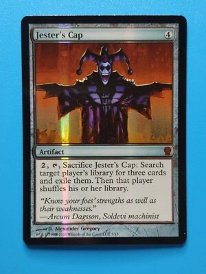 MTG 1x FOIL Jester's Cap NM From the Vault Relics Magic - Image 1 of 2