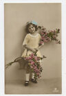 1910s Child Children CUT GIRL Fashion vintage photo postcard