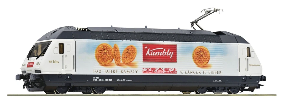 New! ROCO 70690 H0 Gauge DC Electric locomotive Re 465 of the BLS/Kambly, ep. VI - Image 1 of 1