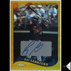 2002 Topps Chrome Gold Refractor Ray Lankford Auto Autograph Padres Beckett