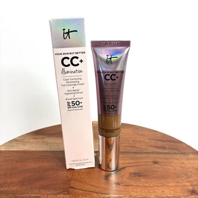 It Cosmetics Your Skin But Better CC Illuminating Full Coverage Cream SPF50 Deep - Image 1 of 4