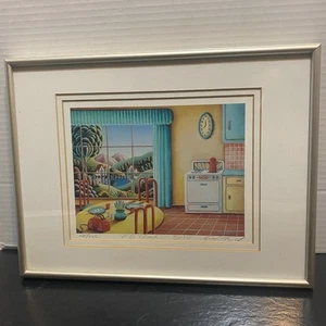 Andy Russell Hand Signed Eight O' Clock Limited Edition Print Glass Framed 1996 - Picture 1 of 13