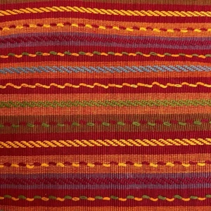 Bobby Flay Serape Striped Woven Rustic Fall Aztec Placemats set of 4 NEW - Picture 1 of 4