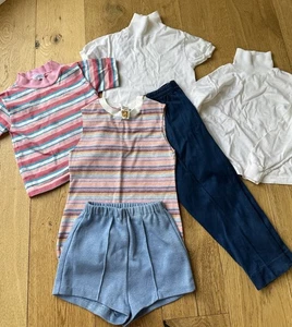 Vintage Kids Clothing Lot – Toddly Winks & White Stag – Made in USA, 1970s -SZ 5 - Picture 1 of 14
