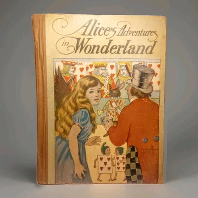 Alice's Adventures In Wonderland 1910 Presented As A Christmas Gift 12/25/1928 Foto 1 de 4