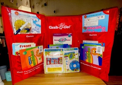 Go Math Grade 1 Grab & Go Kit(西班牙语)超过25本以上阅读书籍*奖励SourceEng* — 第 1/4 张图片