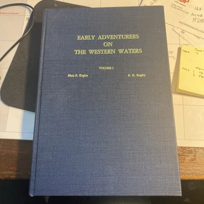 Early Adventures on the Western Waters Vol. 1 (Kegley, 1980) Green Publishers - Imagem 1 de 4