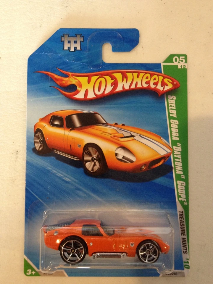 2010 风火轮寻宝 #5 Shelby Cobra Daytona Coupe — 第 1/1 张图片