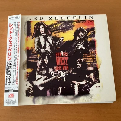 LED ZEPPELIN HOW THE WEST WAS WON JAPAN 3CD OBI WPCR-11585-7 - Bild 1 von 3