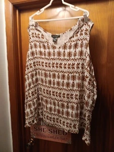 Ashley Stewart 100 Percent Cotton Tank Top Size 3X Womens - Picture 1 of 3
