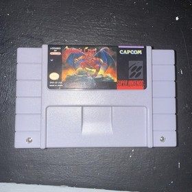 Capcom Demon's Crest Action SUPER NES NTSC-U/C Game Cartridge