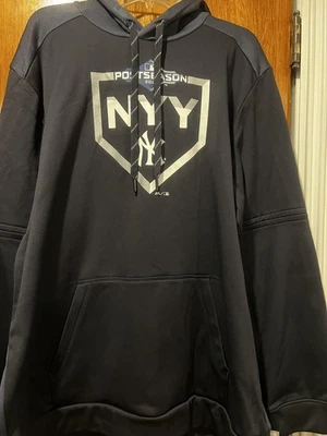 NUEVO CON ETIQUETAS New York Yankees 2019 Postemporada Majestuosa Azul Sudadera con Capucha Hombre’s XXL Foto 1 de 4