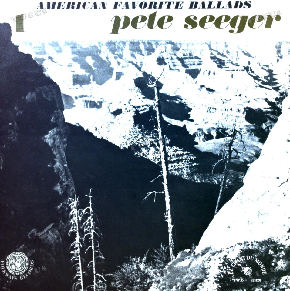 Pete Seeger - American Favorite Ballads - Volume One LP (VG/VG) .* - Image 1 of 1