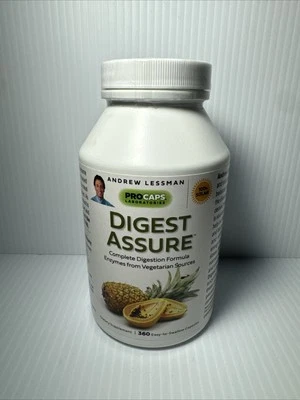NUEVO SELLADO ANDREW LESSMAN Digest Assure 360 Cápsulas - 360 Unidades (Pack de 1) Foto 1 de 4