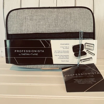 Professionista Tartan & Twine 3 прозрачные капсулы на молнии съемные сменные - Изображение 1 из 4