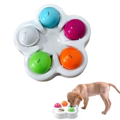 Educational Pet Puzzle Toy IQ Training Slow Feeder Bowl  Dog Cat - Image 1 of 4