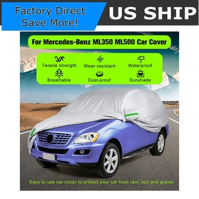 Cubierta de coche exterior para Chevrolet Equinox 485x190x180 cm sol lluvia nieve resistente a los rayos UV Foto 1 de 4