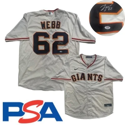 Logan Webb Signed Jersey PSA/DNA San Francisco Giants Autographed SF - Image 1 of 4