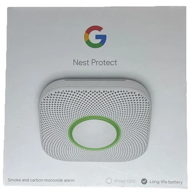 Nuevo - Google Nest Protect - Alarma Batería Humo y Monóxido de Carbono (S300BWES) Foto 1 de 4