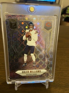 2025 Elite Donruss Caleb Williams Lavender Pyramids /649 Chicago Bears SP - Picture 1 of 4