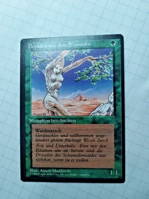 MTG Shanodin Dryads (Dryaden aus dem Shanodin) FBB German Regular -Uncirculated - Image 1 of 3