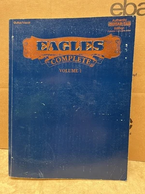 EAGLES Complete Volume 1 Authentic Guitar-tab Edition - Book for Guitar/Vocals - Image 1 of 3