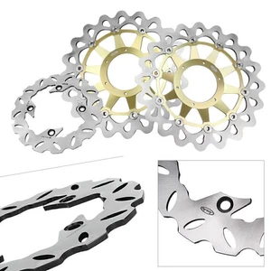 For Honda CBR1000RR 2008 2009 2010 2011 2012-2015 Front + Rear Brake Disc Rotors - Picture 1 of 6