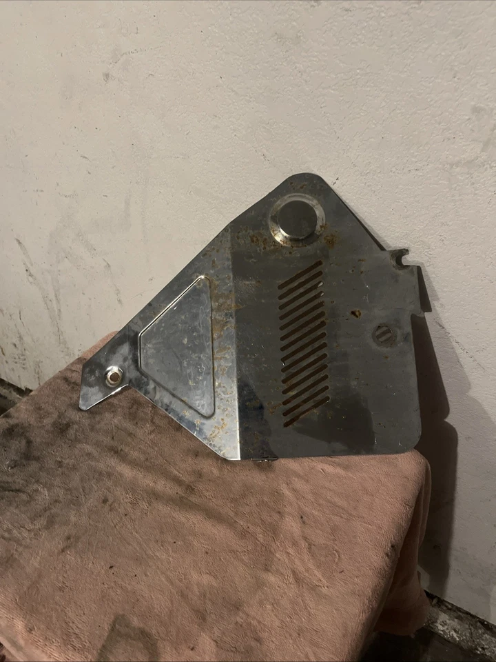 Honda Goldwing Gl1100 1981 Crome Engine Side Fairing Pair - Image 1 of 4