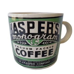 Yester Year By Westwood Kasper's Monogram Kaffeebecher Tasse Vintage 1992 14 Oz - Bild 1 von 7