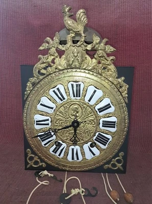 MECANISME MOUVEMENT HORLOGE COMTOISE  PENDULE CARILLON - Photo 1/4