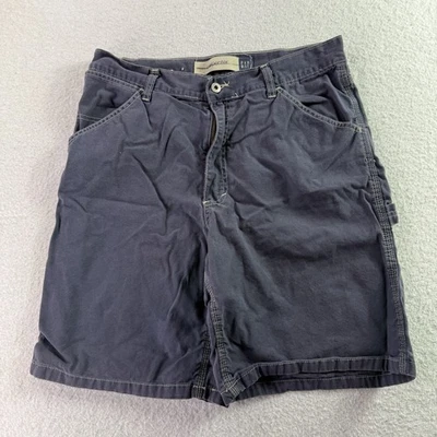 复古间隙短裤男式 33 蓝色牛仔木匠宽松滑板垃圾 Y2K 二手状况完好 — 第 1/4 张图片