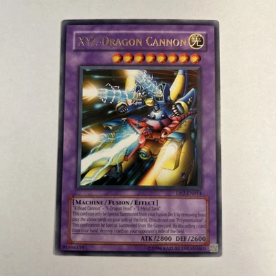 YGO Duelist Pack 2 XYZ Dragon Cannon DP2-EN014 Rare Misprint Color Error NM  - Image 1 of 2