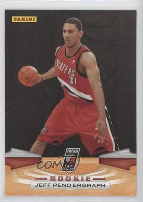 2009-10 Panini Rookie Jeff Pendergraph #381 Rookie RC - Image 1 of 2