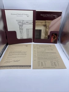 VTG RAYMOND ENKEBOLL DESIGNS Architectural Woodcarving Catalogs Price Lists More - Picture 1 of 8